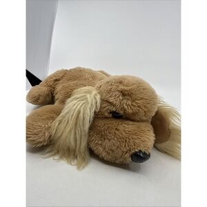 Dakin Puppy Dog Plush Hand Puppet 12" Light Brown Spaniel Vintage‎ 1983 Korea